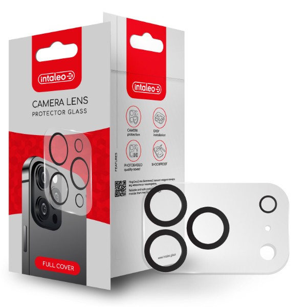 Фото - Защитное стекло для смартфона Intaleo Camera Lens for Apple iPhone 17 Pro Black (1283126630088)